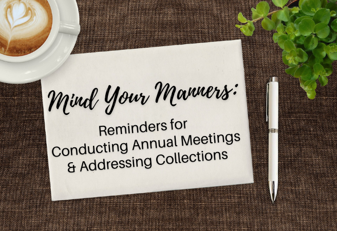 Annual Meetings & Collections